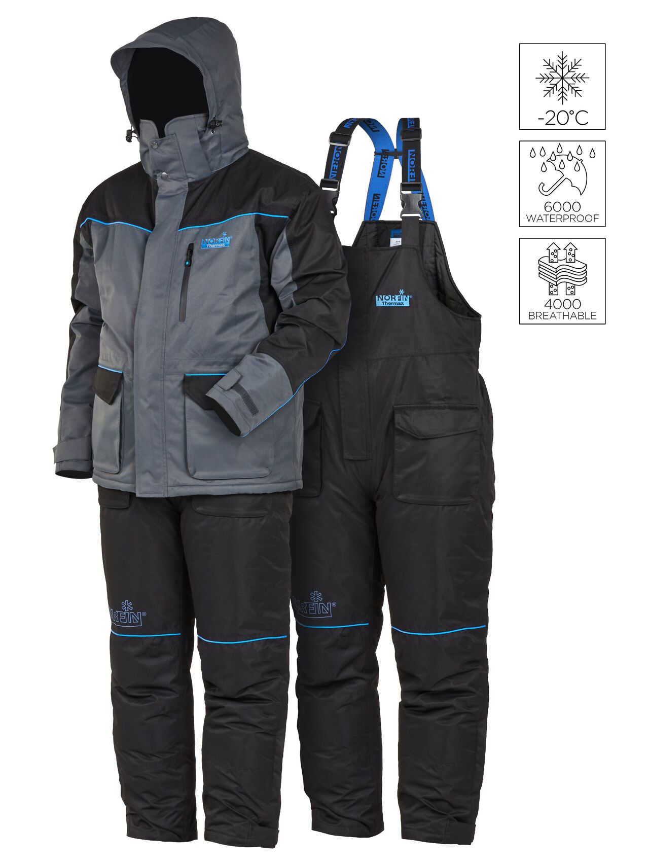 Костюм зимовий мембран. Norfin THERMAX -20°/ 6000мм / XXL