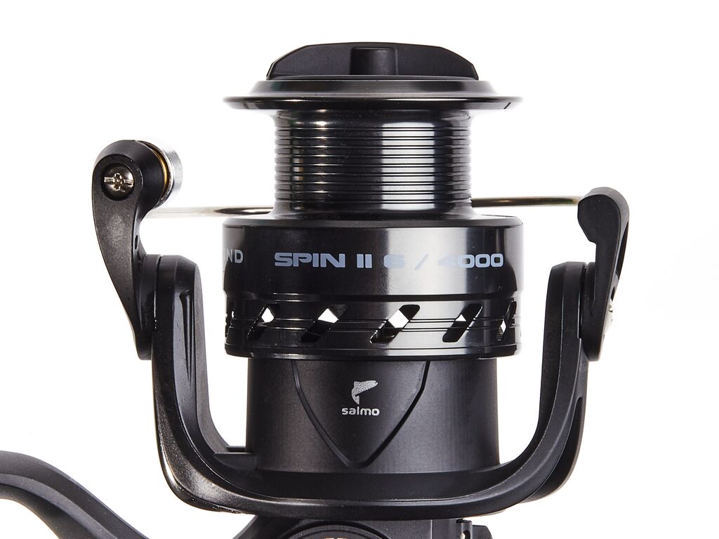 Котушка безінерц. Salmo Diamond SPIN II 6 (280g/ 5,0:1/ 5+1) 4000FD, фото 5