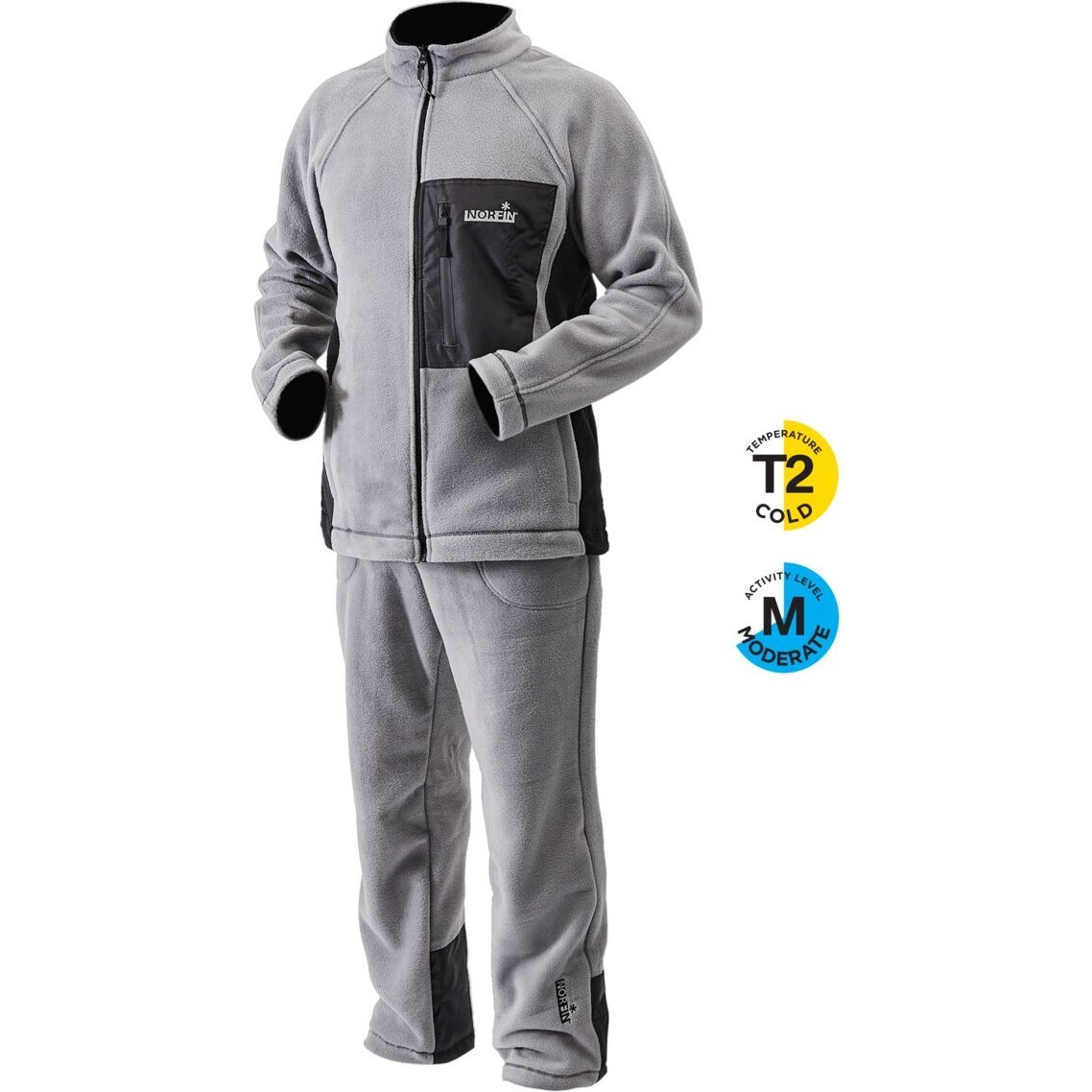 Костюм флісовий Norfin Alpine 2 p.XL сірий (360104-XL)