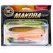 Виброхвосты LJ 3D Series MAKORA SHAD TAIL 5.0in (12,70)/MIX1 4шт. 140410-MIX1 фото