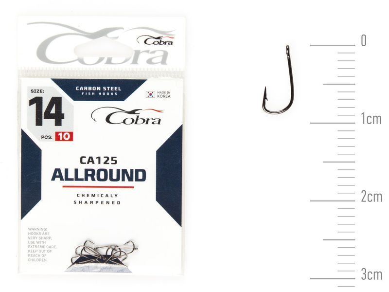 Гачок (C101NSB) Cobra ALLROUND (сер.CA125/ 014) *10шт. CA125-014 фото