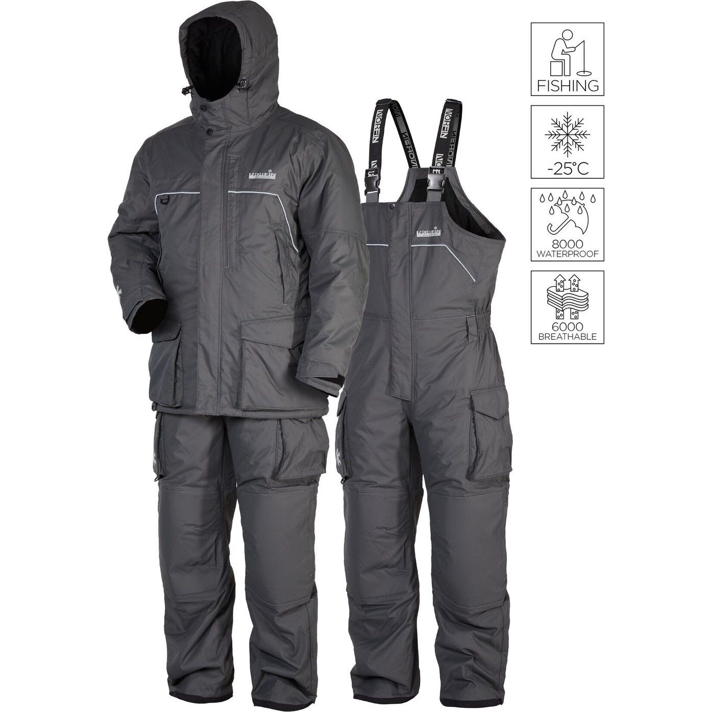 Костюм зимовий мембран. Norfin ARCTIC 3 -25 ° / 8000мм / XXXL