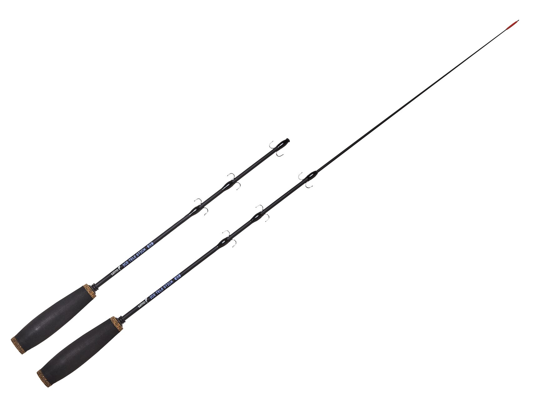 Вудка зимова телескоп з мотовилом Salmo ICE TELE STICK
