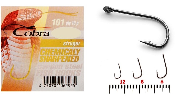 Гачок (CF201) Cobra FEEDER CLASSIC (сер.161BZ / 010) *10