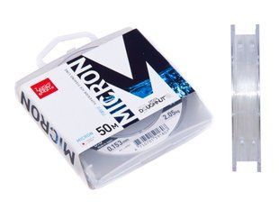 Жилка моно зимова Lucky John MICRON 0,15 / 50м (інд.уп/ *12) LJ4001-015 фото