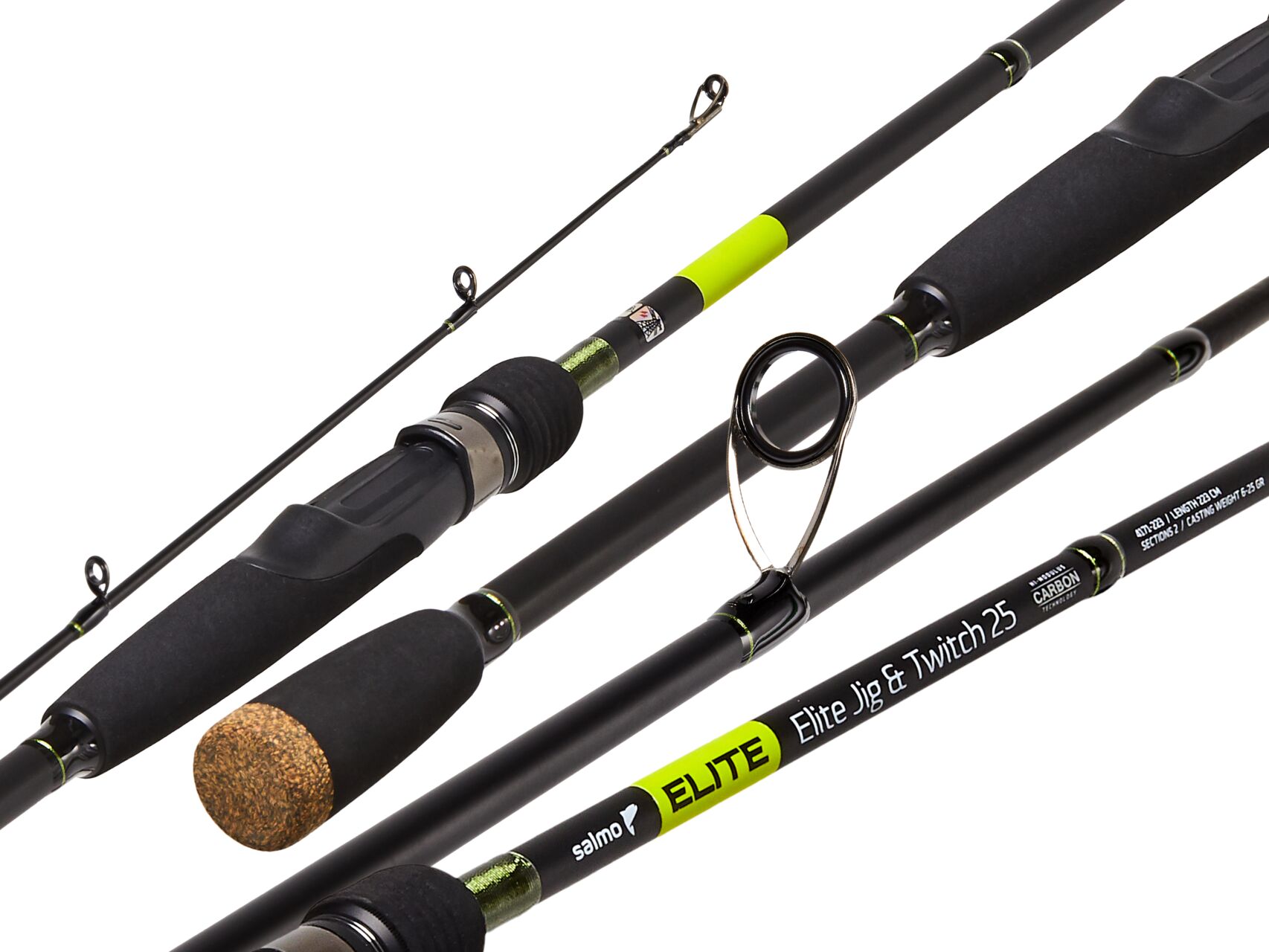 Вудилище спінінгове Salmo ELITE JIG & TWITCH 25 6-25/2.23, фото 2