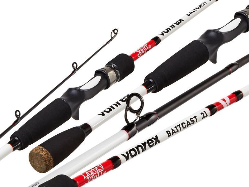 Спиннинг кастинговый Lucky John Vanrex BAITCAST 21 1.98 LJVB-662MLF фото