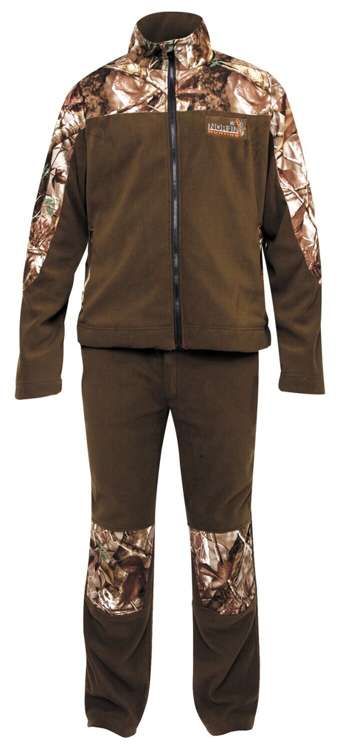 Костюм флісовий Norfin HUNTING Forest (passion/хаки) / XXL