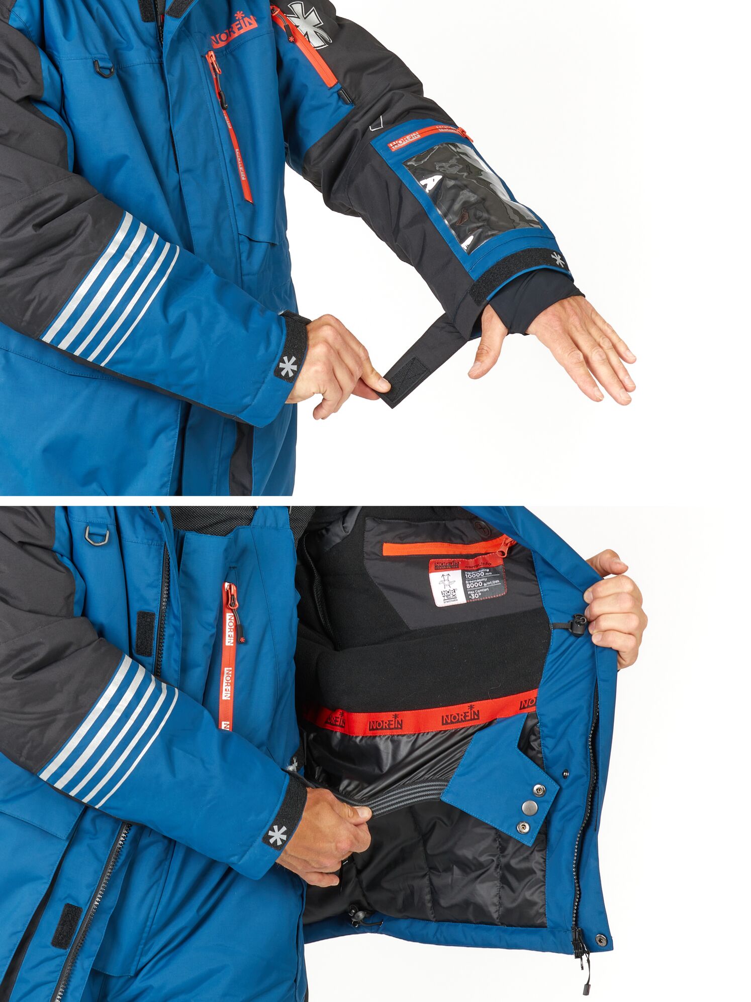 Костюм зимовий мембран. Norfin TORNADO PRO -30 ° / 10000мм / S, фото 3
