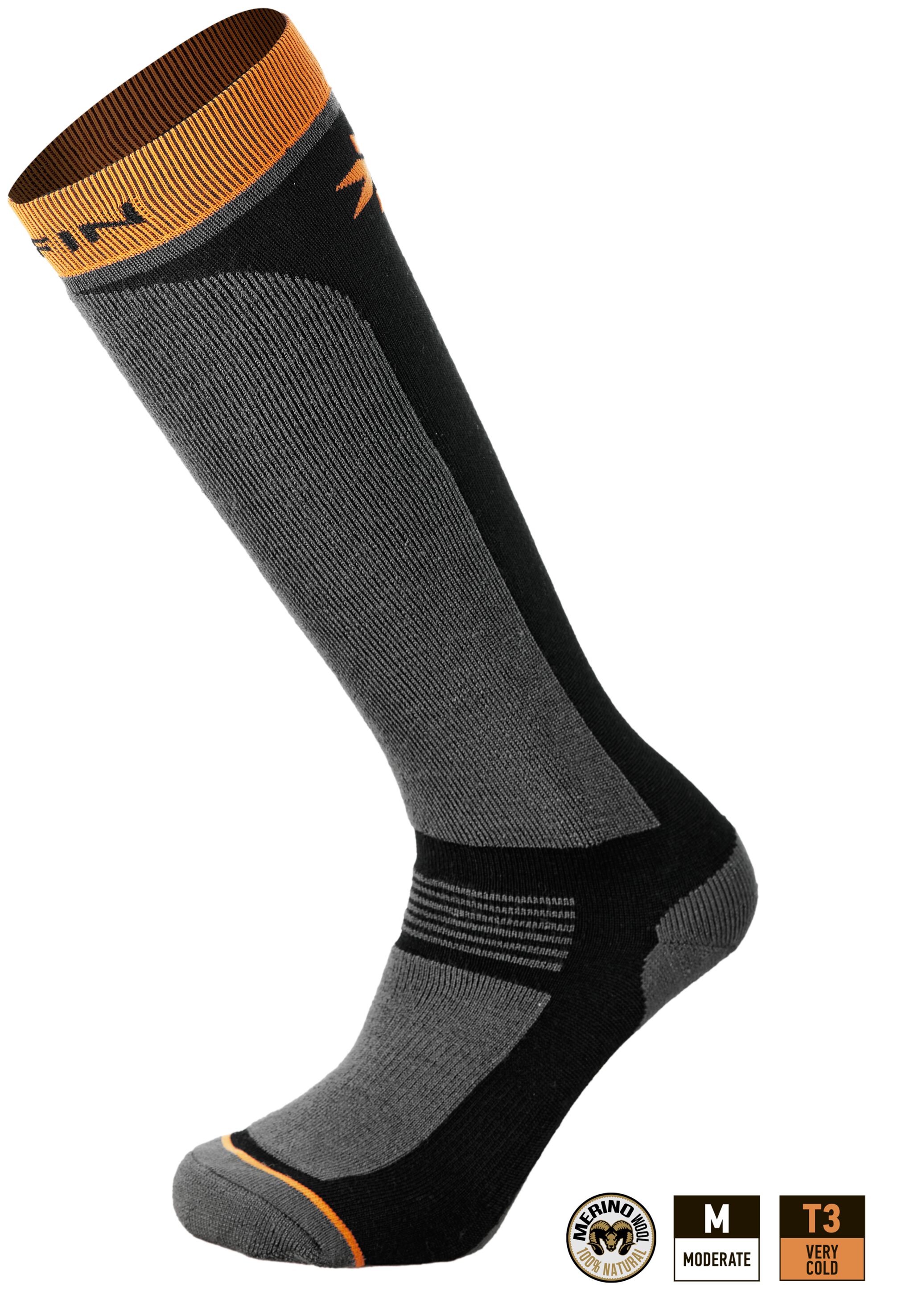 Шкарпетки Norfin T3M NORDIC MERINO LONG (35% вовна, 35% акрил, 25% Ny, 5% эласт) р.L(42-44)