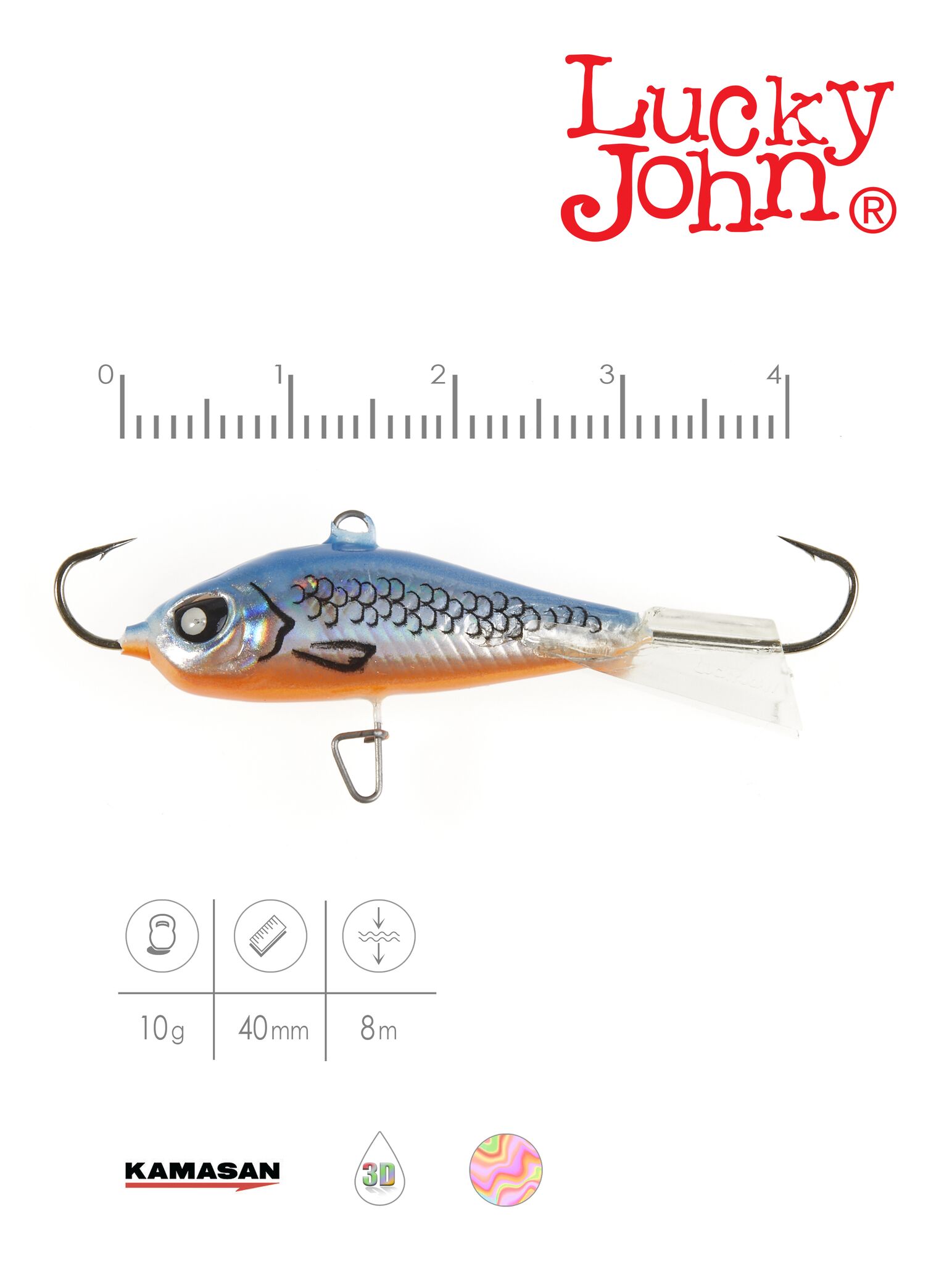 Балансир Lucky John BALTIC 4 40мм/45H, фото 2