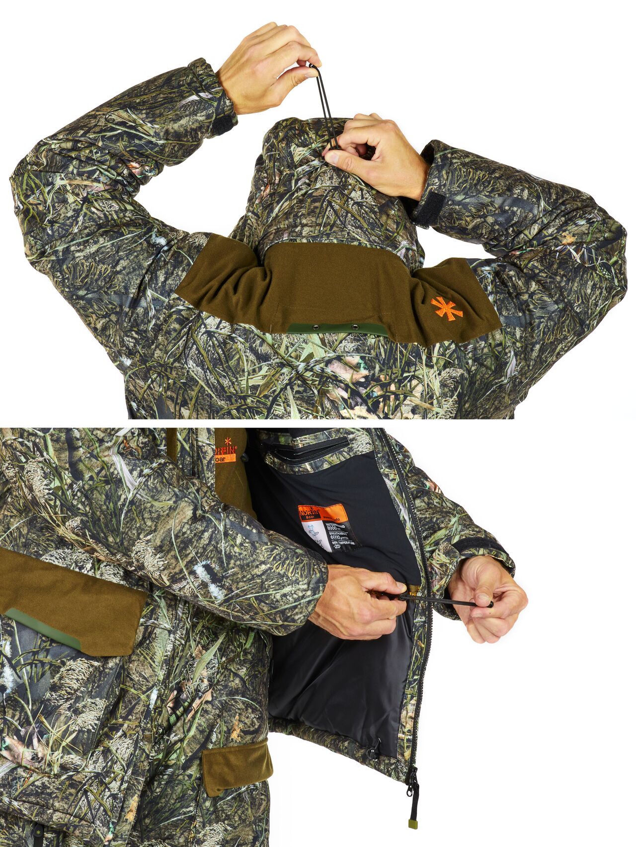 Костюм зимовий мембран. Norfin BOAR CAMO -25°/ 6000мм / S, фото 3