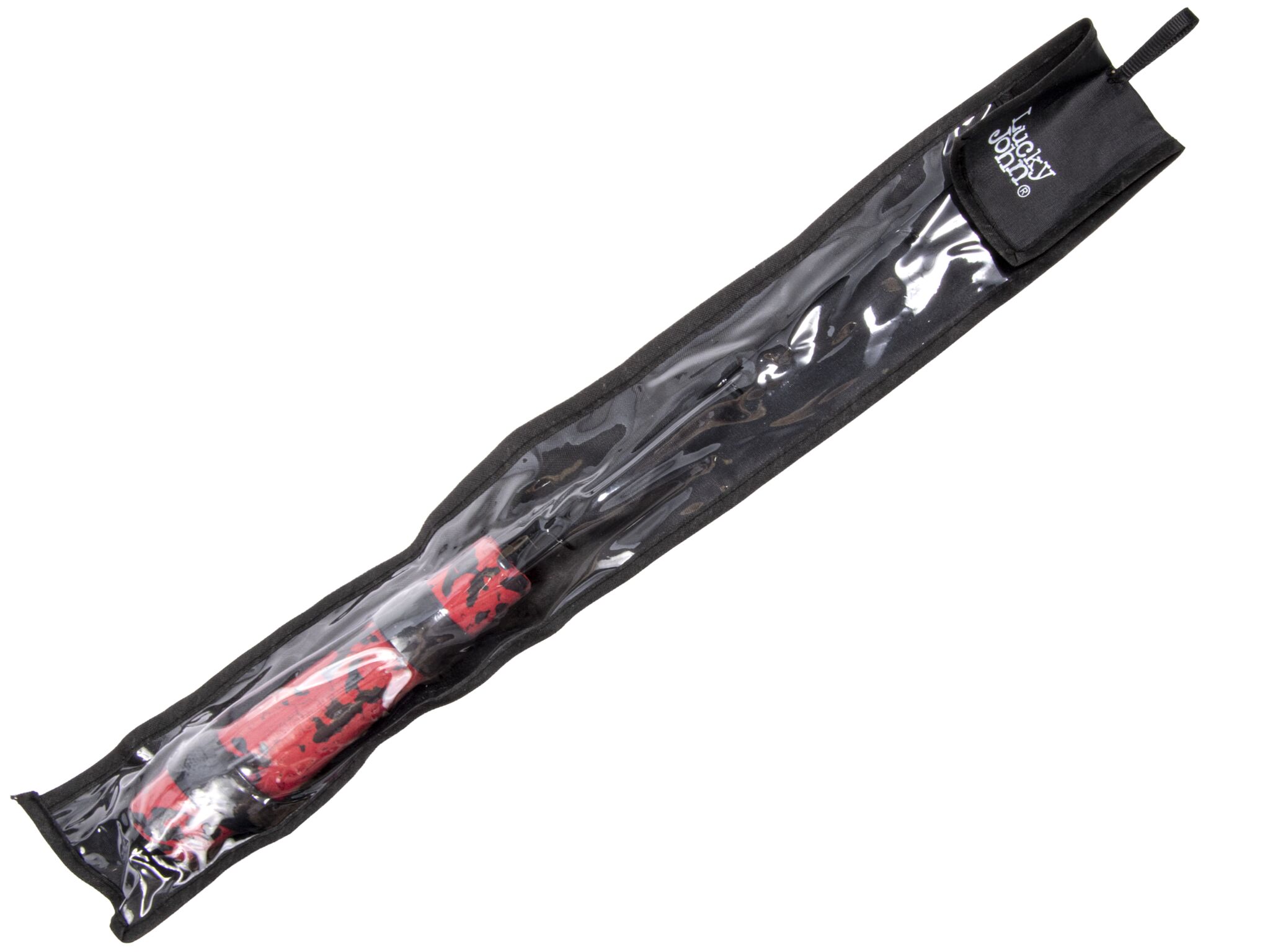 Вудка зимова телескоп Lucky John ICE JIG Medium (стекл.) 50см, фото 5