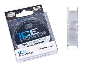 Жилка моно зимова Team Salmo ICE POWER 0,082 / 50м (інд.уп/ *12) TS4924-008 фото