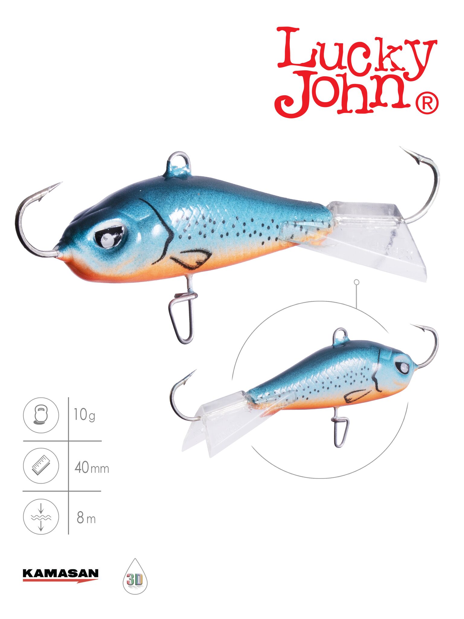 Балансир Lucky John BALTIC 4 40мм/53