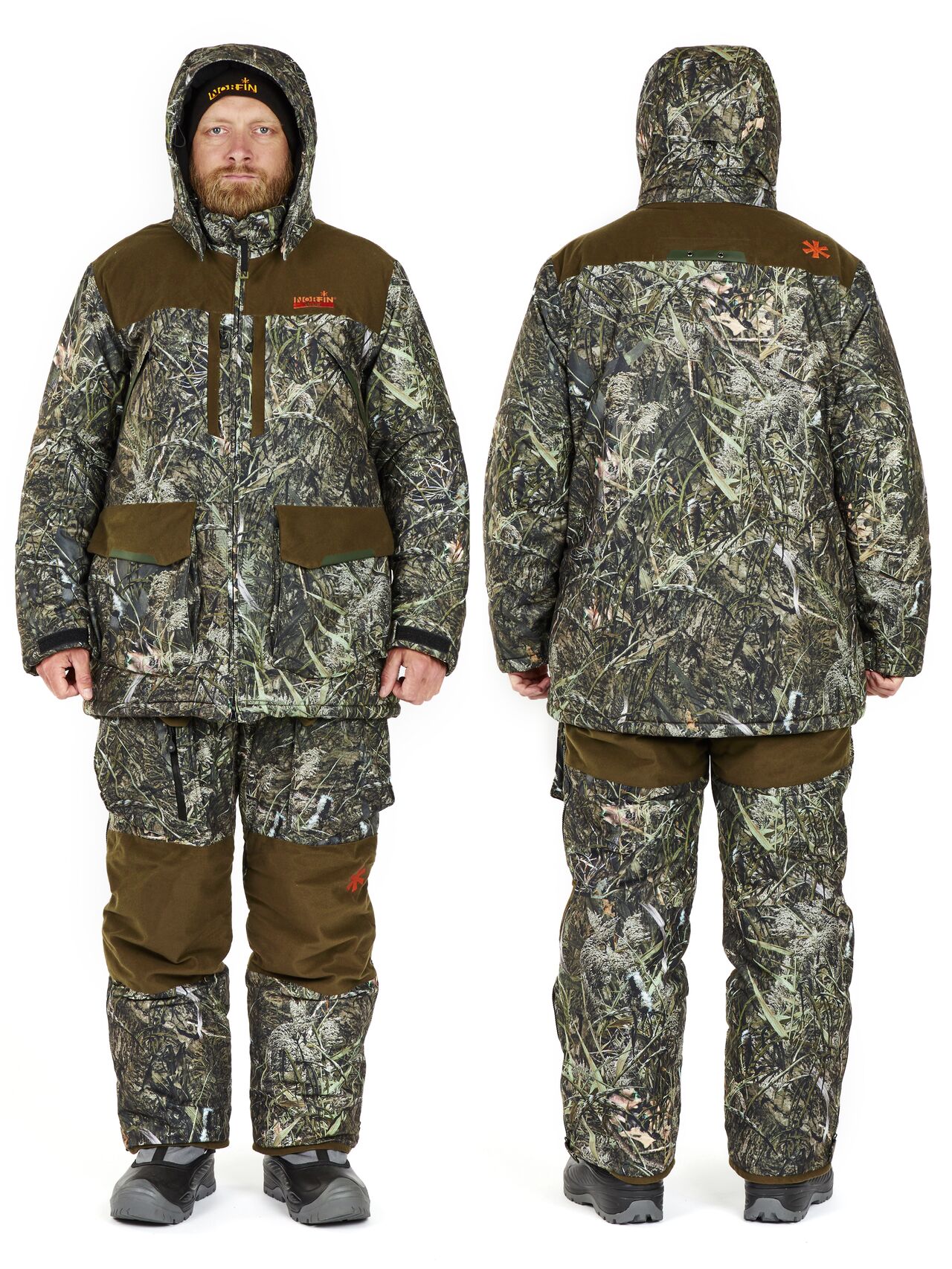 Костюм зимовий мембран. Norfin BOAR CAMO -25°/ 6000мм / M, фото 4