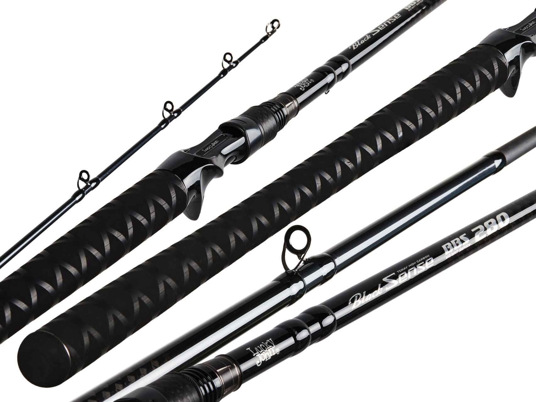 Вудилище кастінгове Lucky John BLACK SENSE BBS CAST 280 70-280/2,64 (8'8"), фото 2