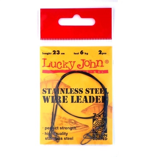 Повідець сталевий LJ SSW 7х7 6кг 23см *2