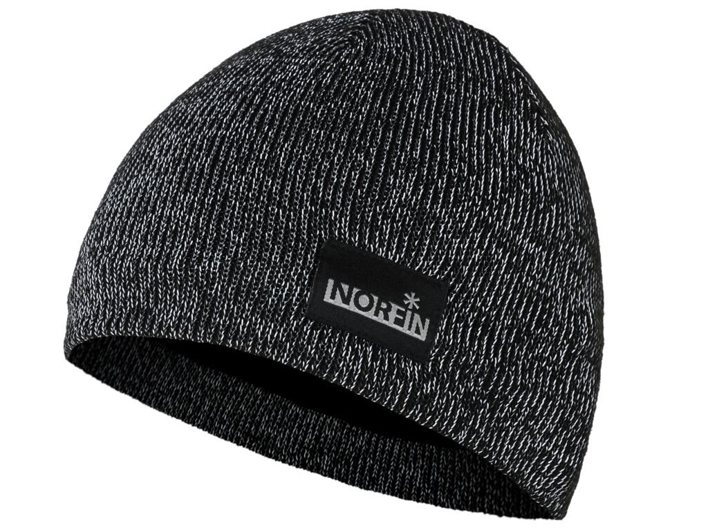 Шапка в'язана світловідбиваюча Norfin KOBOLD REFLECTIVE р.XL