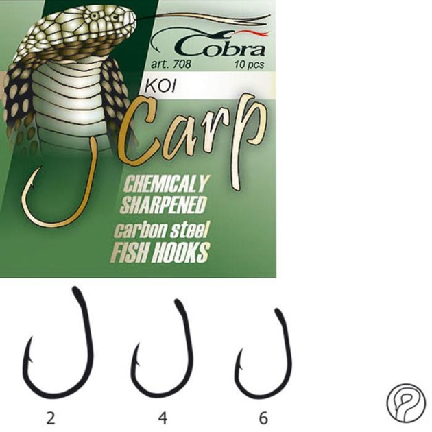 Гачок (CC306) Cobra CARP KOI (сер.708/ 002) *10