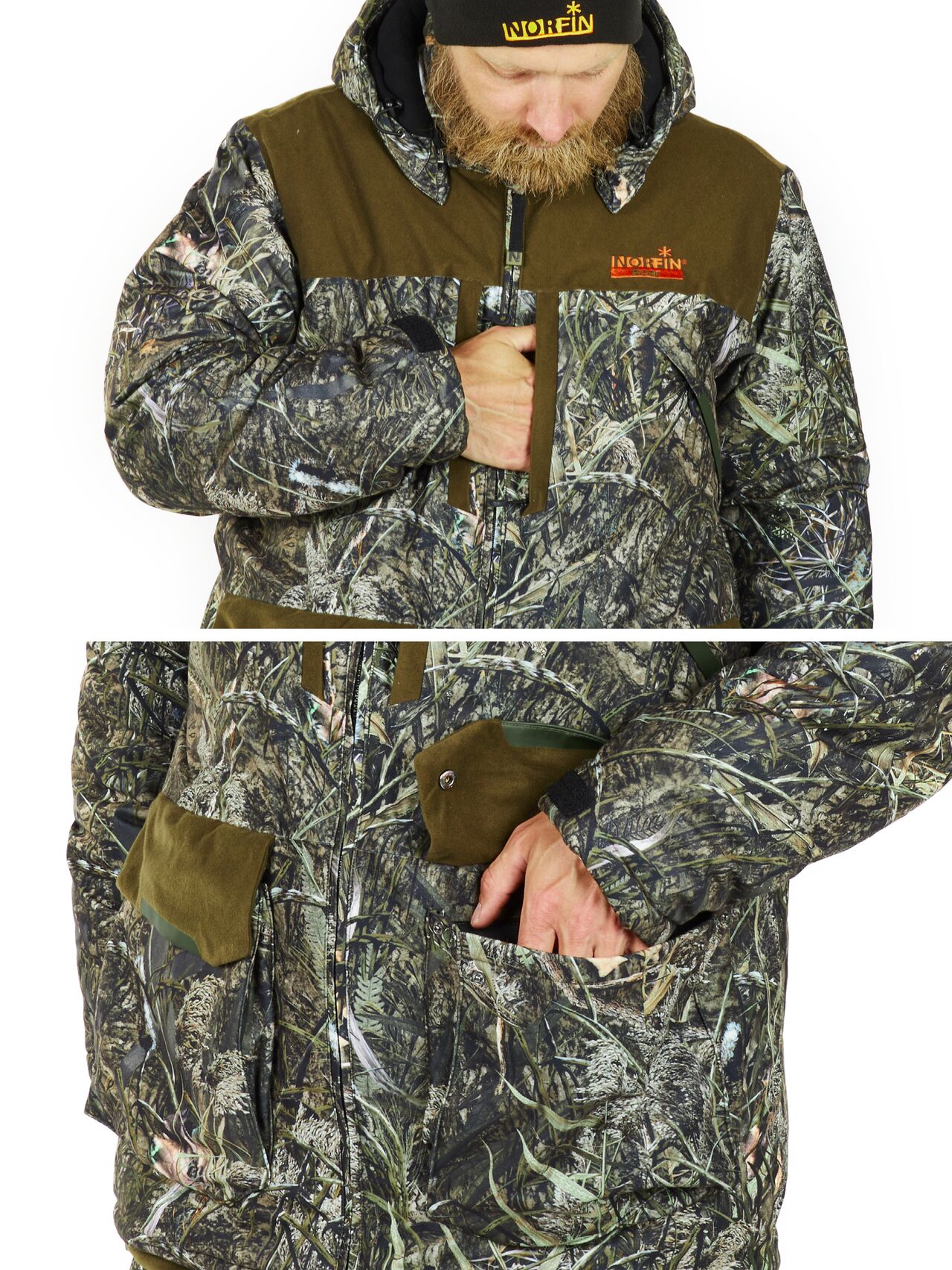 Костюм зимовий. Norfin BOAR CAMO 06 р., фото 5