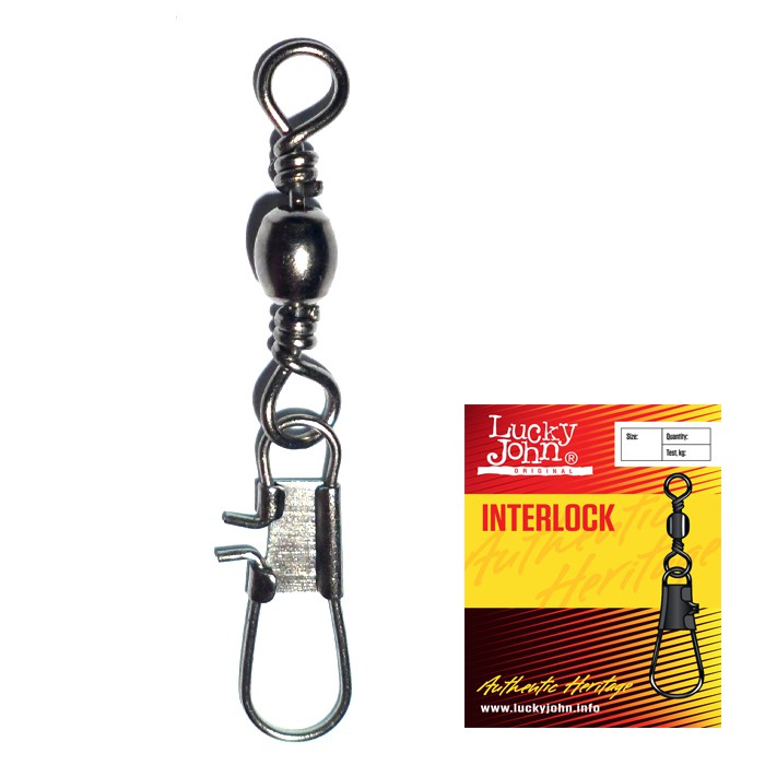 Застібка+вертлюг LJ INTERLOCK 017 / *7