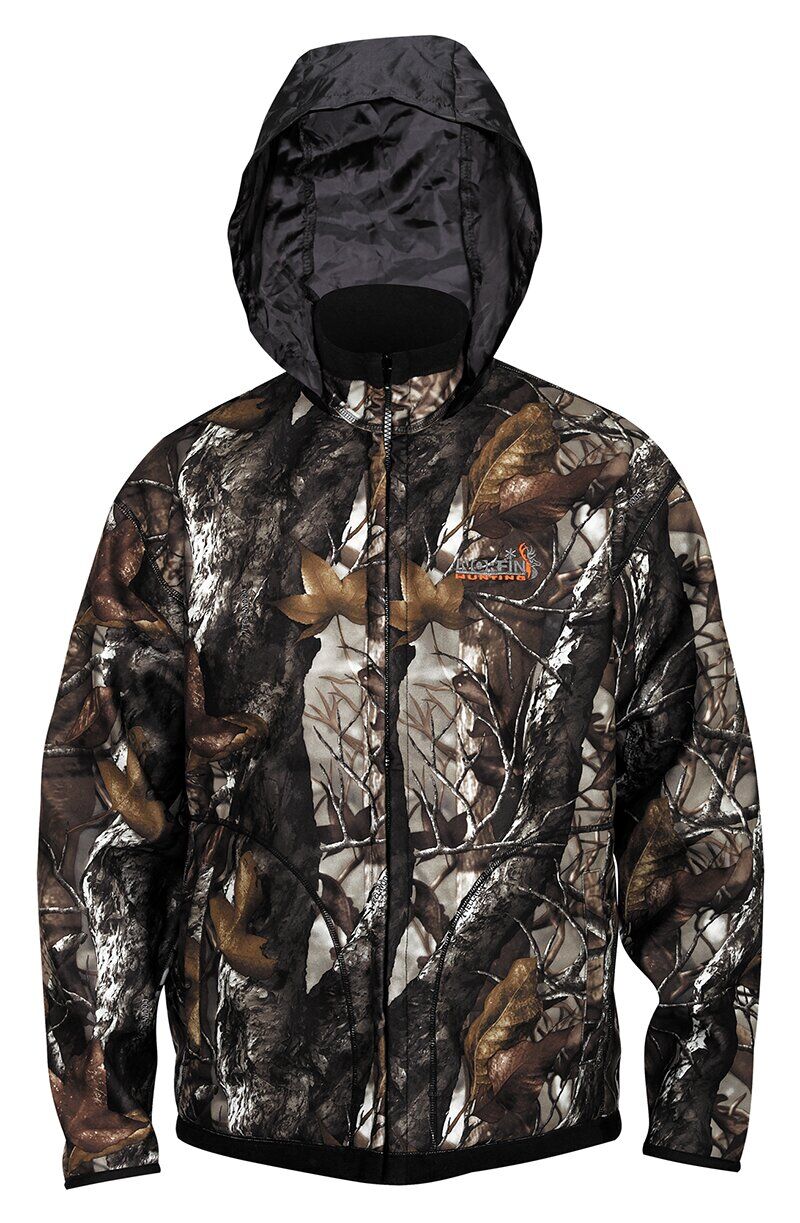 Куртка фліс. двосторон. Norfin HUNTING Thunder Staidness/Black (капюшон) / M