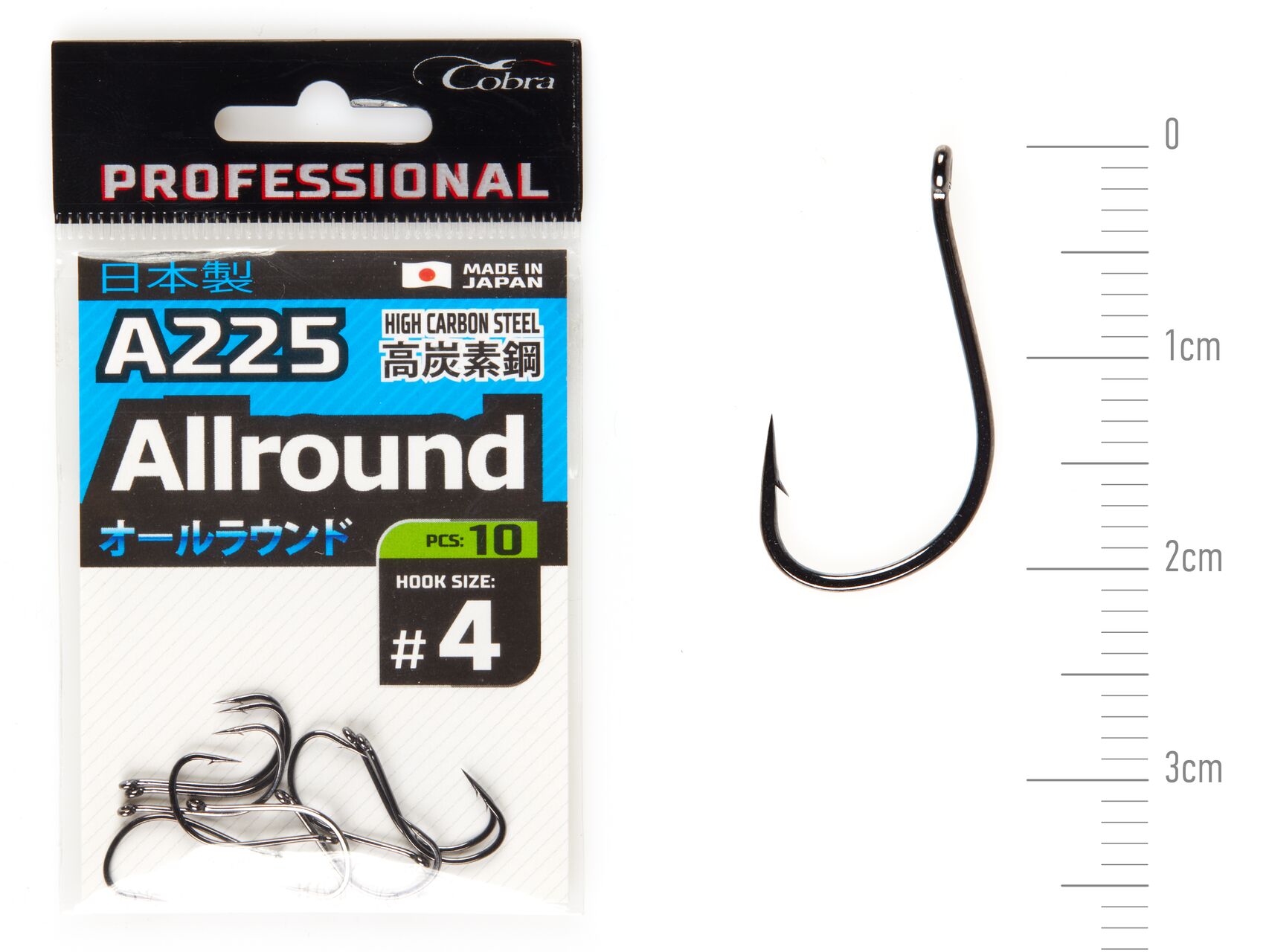 Гачки Cobra Pro AIIROUND сер.A225 розм. 10шт