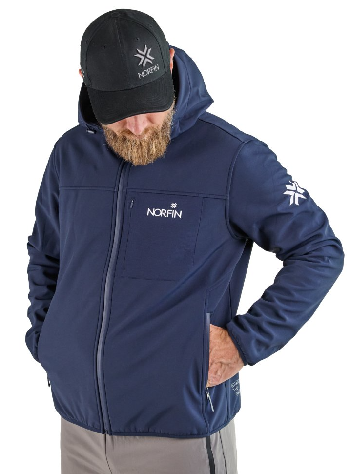 Куртка флис. Norfin HORIZON SOFTSHELL 02 р.M, фото 5