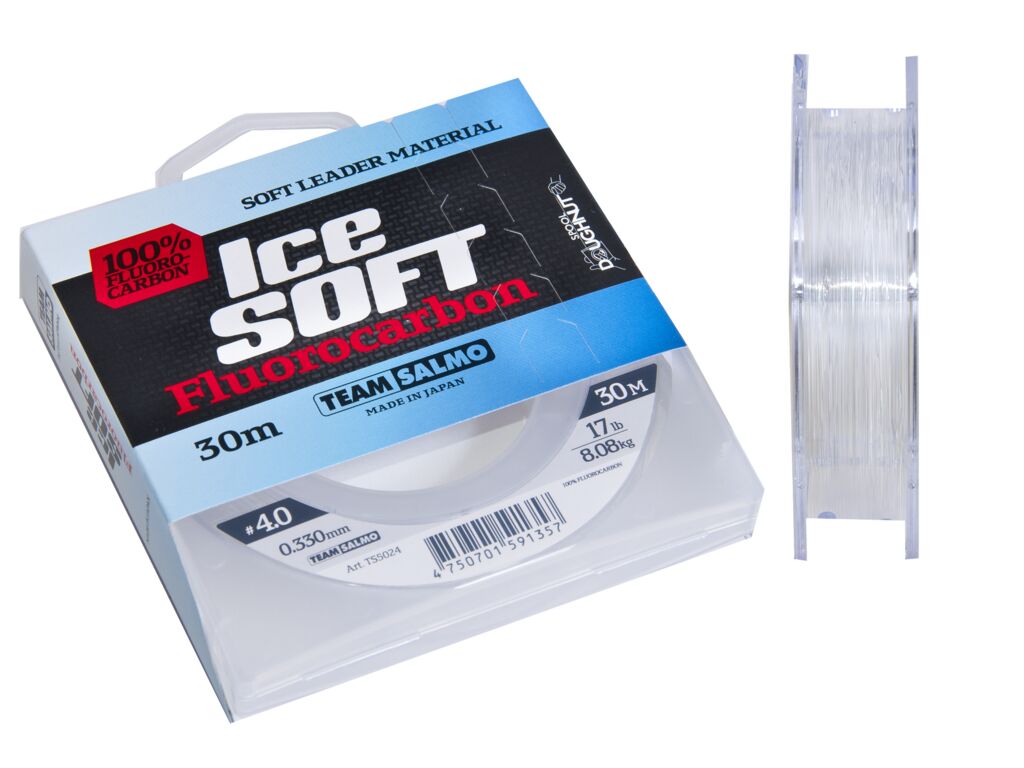 Жилка моно TS ICE SOFT FLUOROCARBON 0,33 / 30m (інд.уп/ *12)