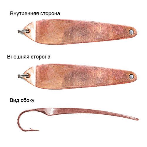 6150-C Зимняя блесна вертикальная АКЦИЯ!!!!!, C, C