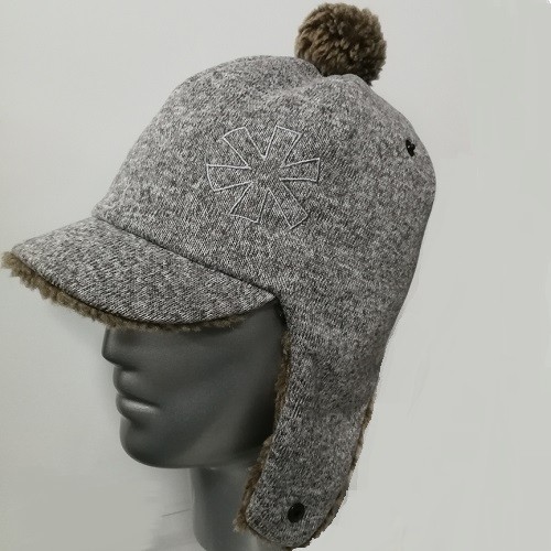 Шапка-вушанка Norfin Scipper GY p.XL сірий (302795-GY-XL)