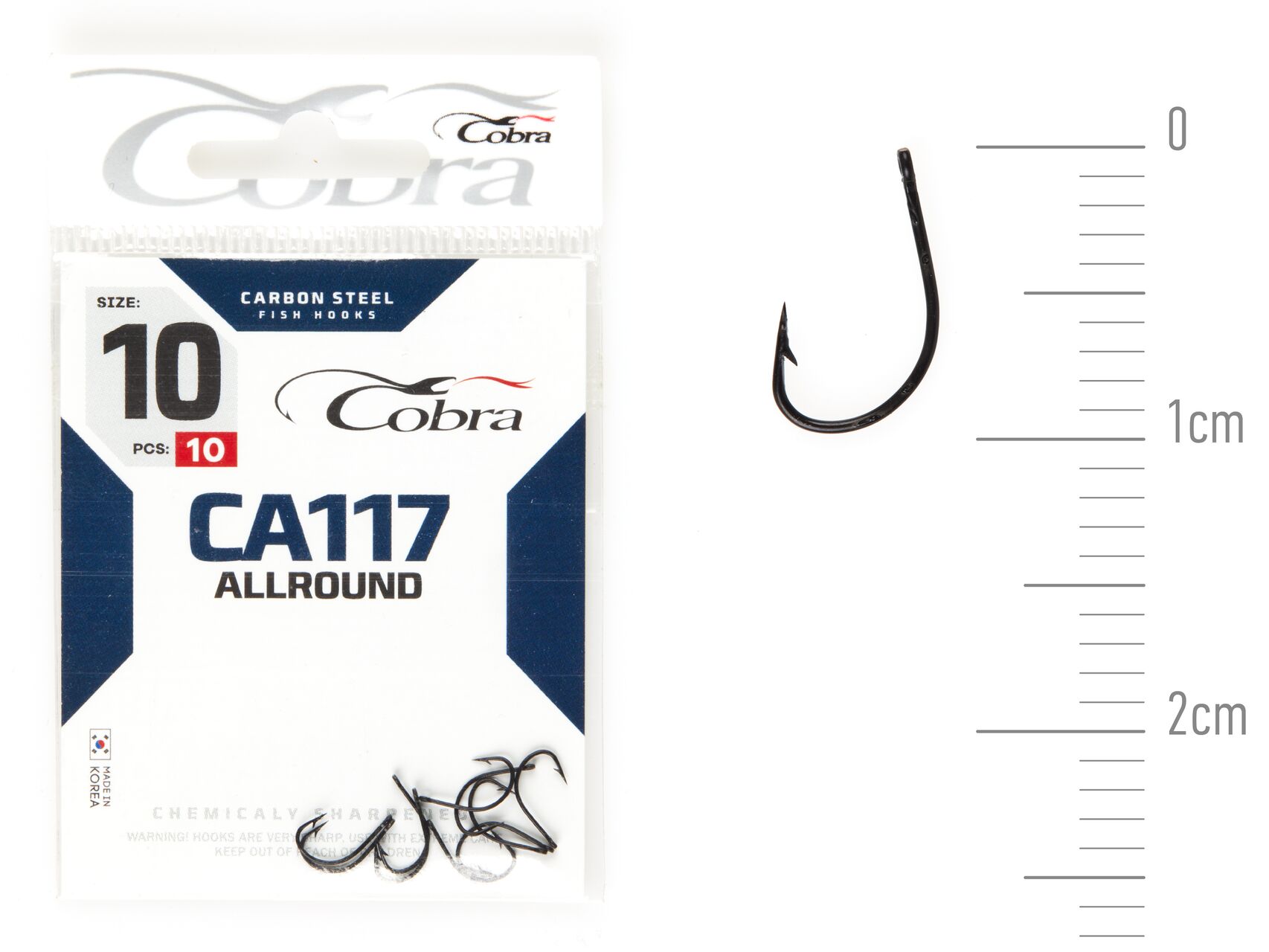 Гачок (C012BL) Cobra ALLROUND (сер.CA117/ 010) *10шт.