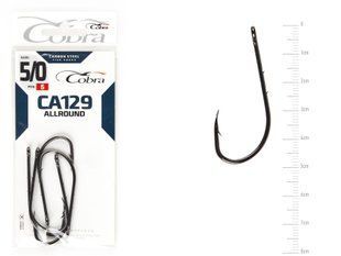 Крючки Cobra Allround BAITHOLDER сер. CA129 разм. K005/0 5шт. CA129-K050 фото