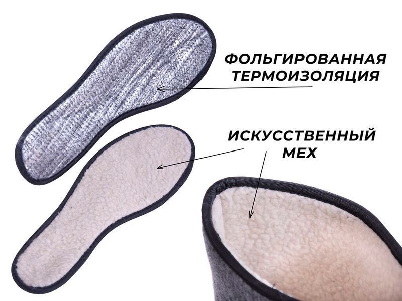 Вкладиші зимові Norfin PROTECT (для чобіт YUKON) р.40 13910-0-40 фото