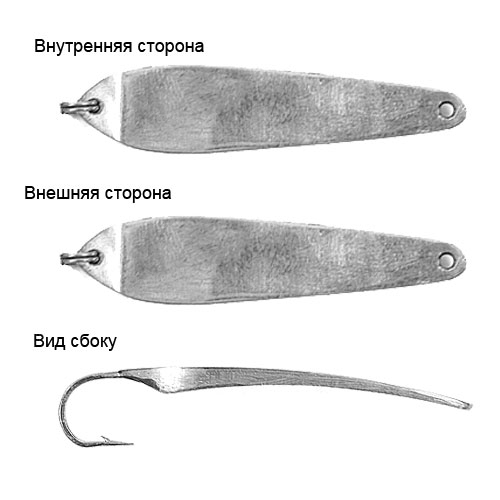 6150-S Зимова блешня вертикальна АКЦІЯ!!!!!!!!!!!!!!!