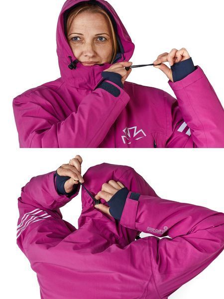 Куртка зим. Norfin Women NORDIC PURPLE 03 р.L 542103-L фото