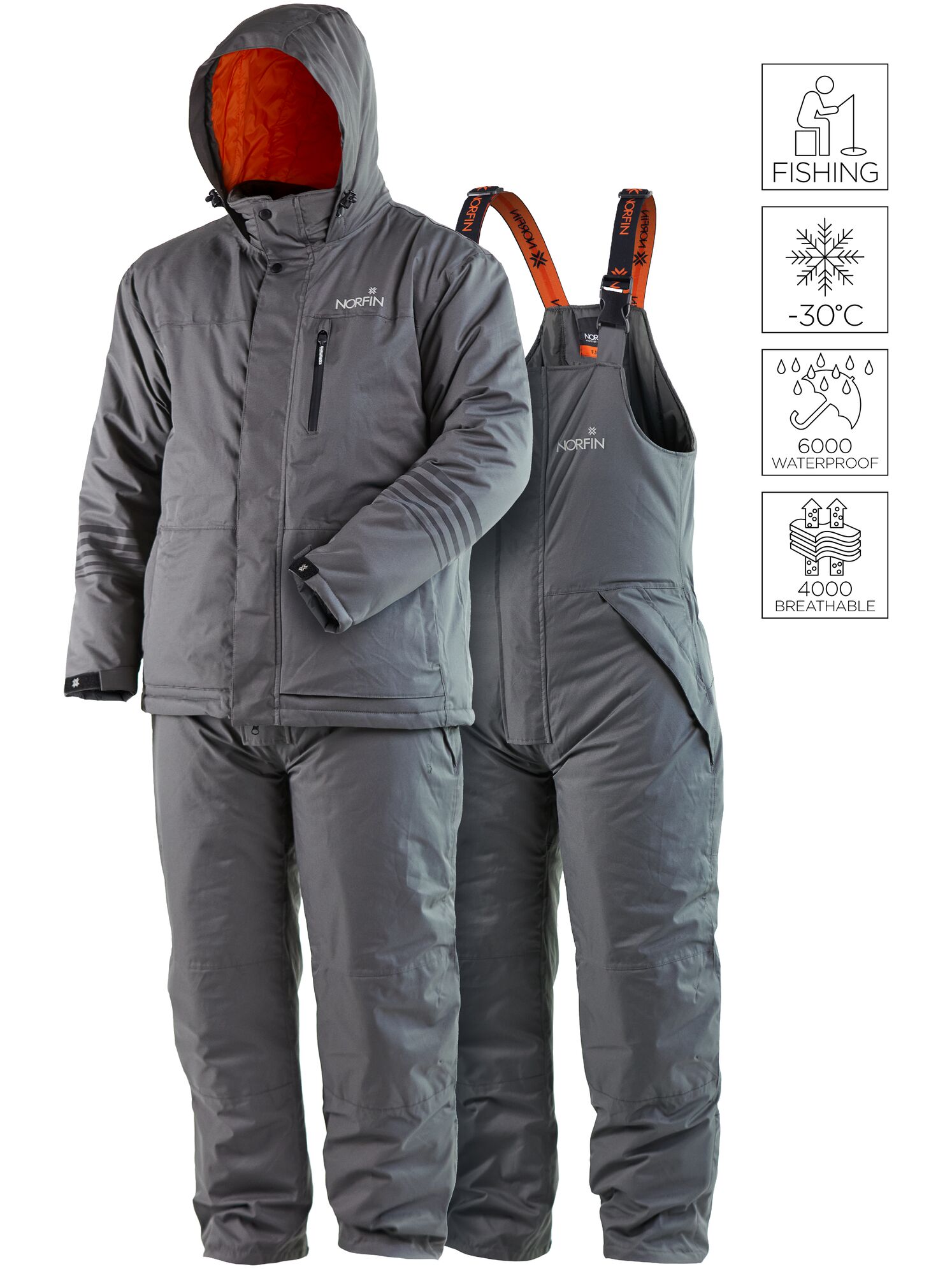 Костюм зимовий 3в1 Norfin FJORD 01 р.S
