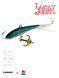 Балансир Lucky John FIN 4 з тр. 60мм/53 блістер 71413-53 фото