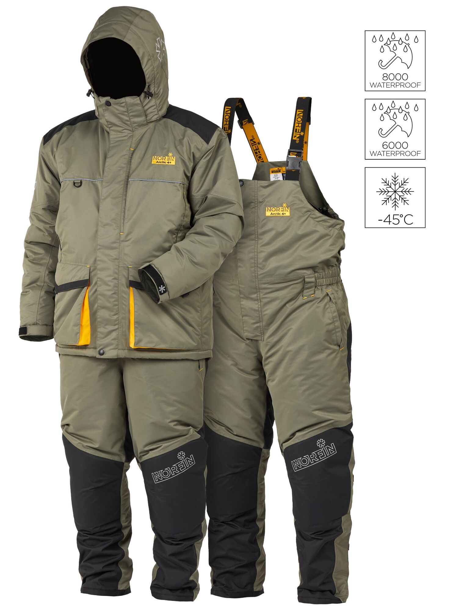 Костюм зимовий мембран. Norfin ARCTIC 4 + -45°/ 8000мм / M