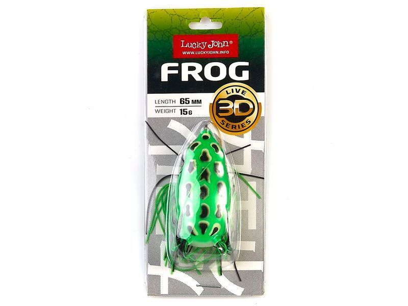 Приманка-жаба гумова поверхня незачеп. FROG LJ Pro Series 2,6" / 15,5g 140401-003 фото
