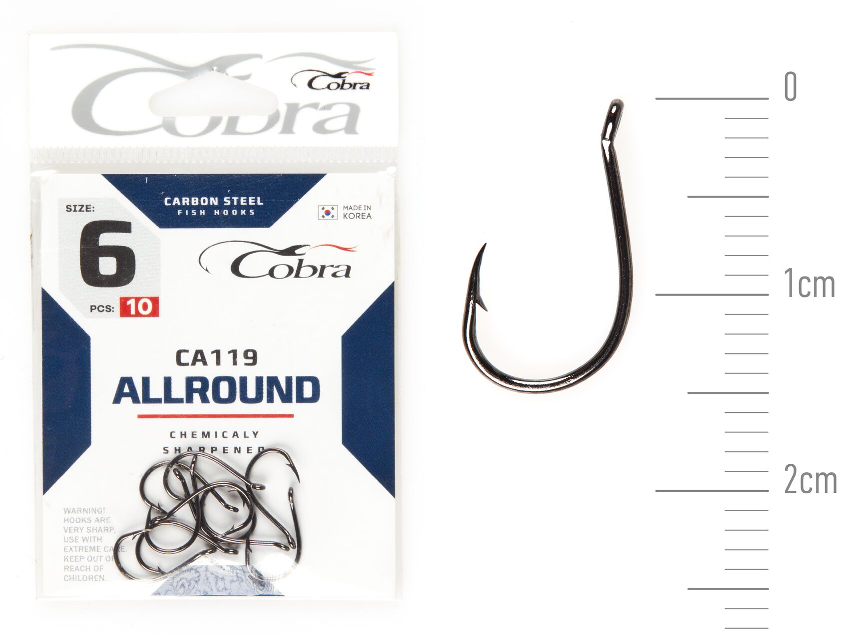 Гачок (C007NSB) Cobra ALLROUND (сер.CA119/ 006) *10шт.