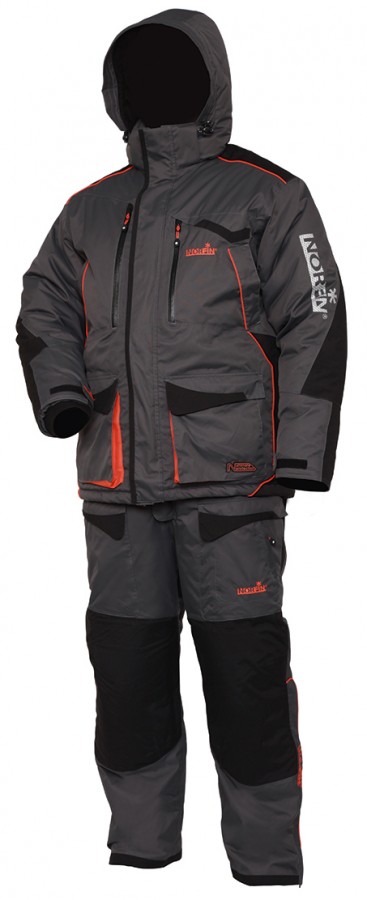 Костюм зимовий мембран. Norfin DISCOVERY GRAY (сірий) -35 ° / 6000мм / M