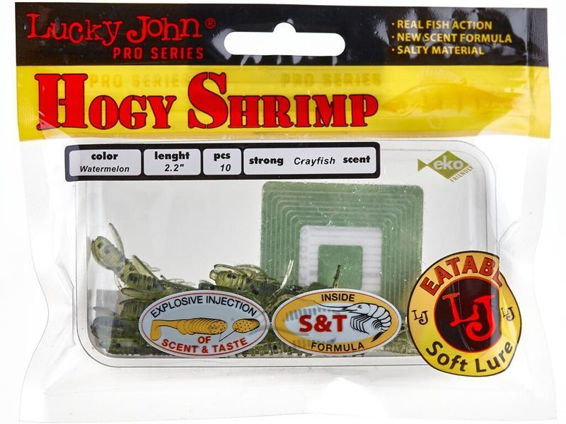 Німфа силікон. HOGY SHRIMP LJ Pro Series 2,2 "/ PA01 *10 140163-PA01 фото