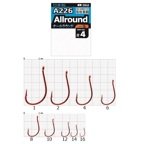 Гачок Cobra Pro AIIROUND сер.A226-016 розм.016 10шт.