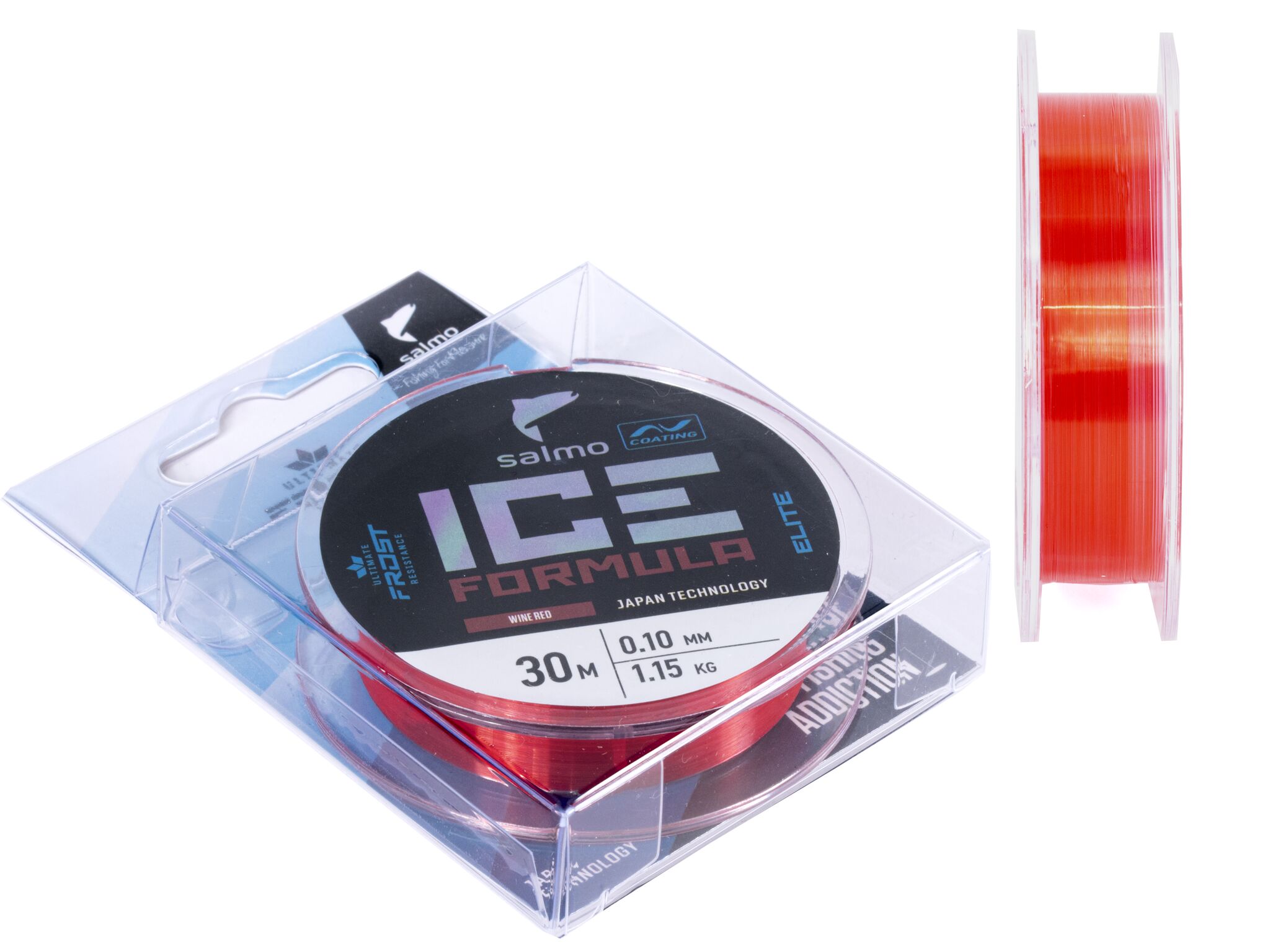 Леска монофильная зимняя Salmo Elite ICE FORMULA Wine red 030/010